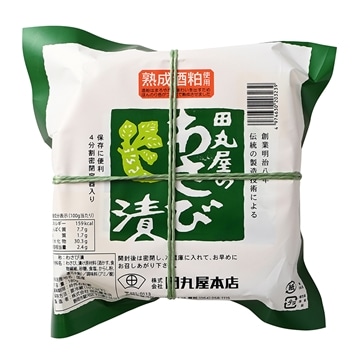 わさび漬真木樽　180g