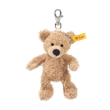ソフトキーリング・テディベア フィン ベージュ