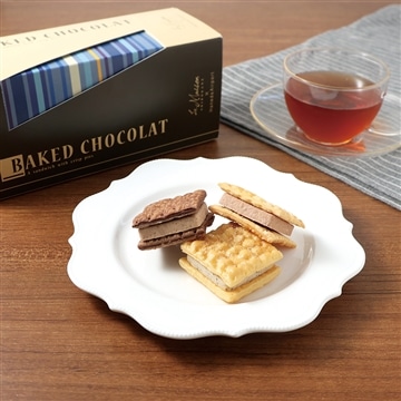 ベイクドショコラ　6個入〈ネイビー〉