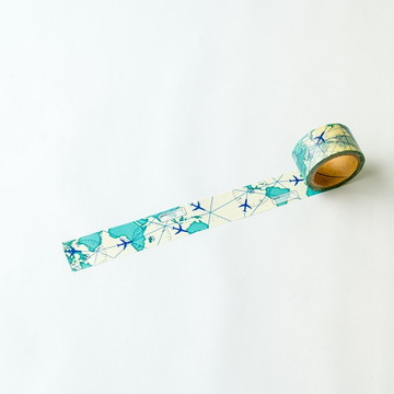 hal+ オリジナルマスキングテープ Flight Route ver