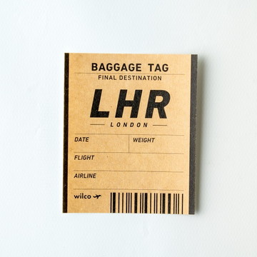 【wilco】ステッカー LHRタグ(クラフト紙)