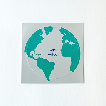 【wilco】ステッカー 地球