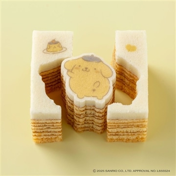 ポムポムプリンの型ぬきバウム（プレーン）