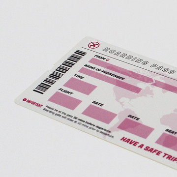 搭乗券ステッカー「国際線ファーストクラス」