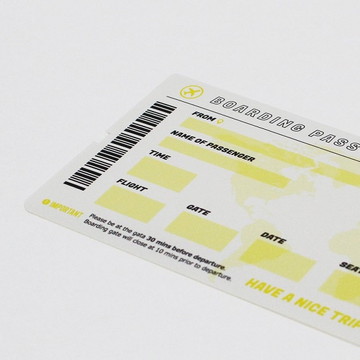 搭乗券ステッカー「国際線ビジネスクラス」