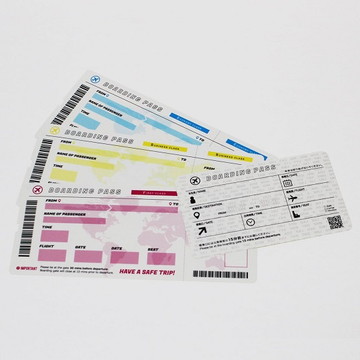 搭乗券ステッカー「国際線国内線4枚セット」