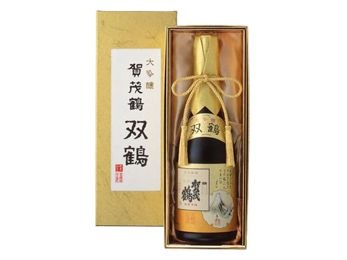 賀茂鶴酒造 賀茂鶴 大吟醸 双鶴 化粧箱入り 720ml x1