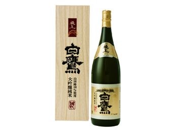 白鷹 極上白鷹 大吟醸純米 1.8L G-1N x1