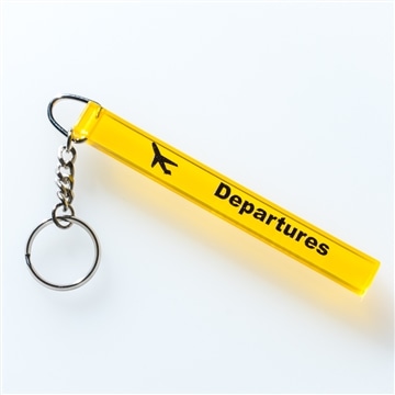 Departuresキーホルダー (黄＋黒)