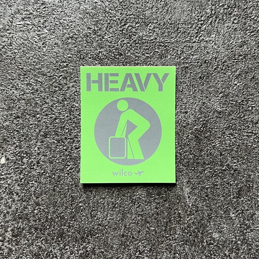 【wilco】HEAVYステッカー (グリーン)