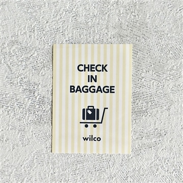 【wilco】 ステッカー CHECK IN