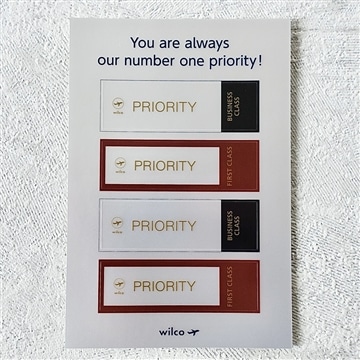 【wilco】 PRIORITYステッカー mini