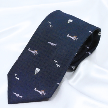 HNDオリジナルネクタイ<クレスト/濃紺>