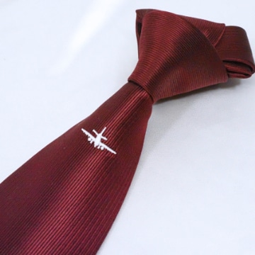 HNDオリジナルネクタイ<センター /エンジ>