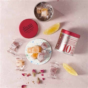 ローズ&レモンターキッシュディライト(ロクム)10個入