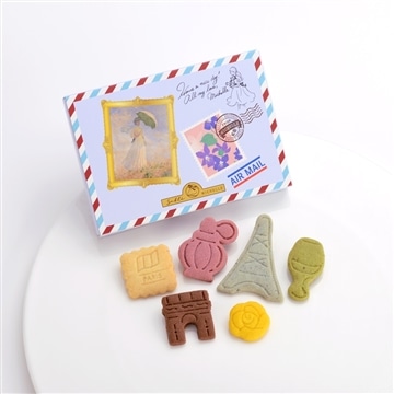 エアメール 日傘の女　6枚入