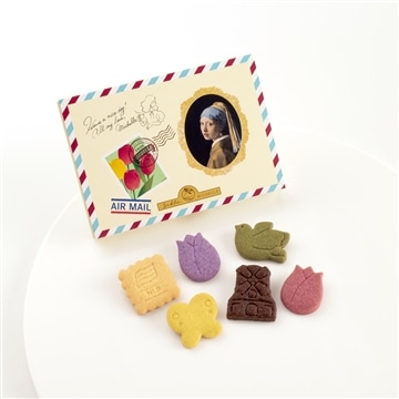 エアメール 真珠の首飾りの少女　6枚入