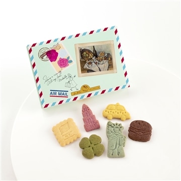 エアメール りんごの籠　6枚入