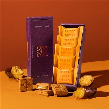 バターサンド〈蜜芋バター〉　5個入