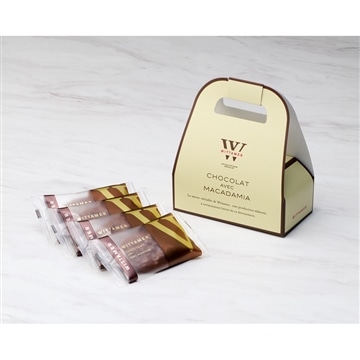 マカダミア・ショコラ(ミルク)　バッグ　4枚入