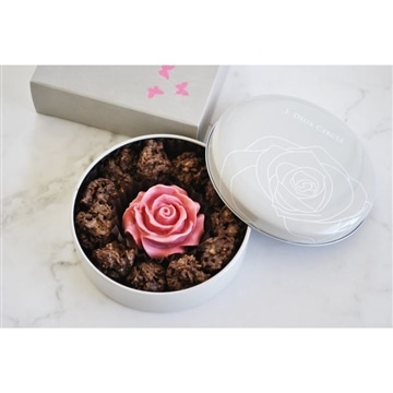 クランチローズチョコ（缶）