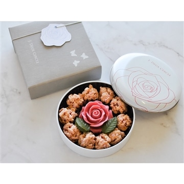 ローズクランチホワイトチョコWD（缶）