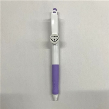 ボールペン　パープル