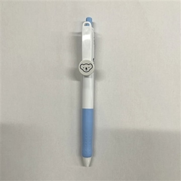 ボールペン　ブルー