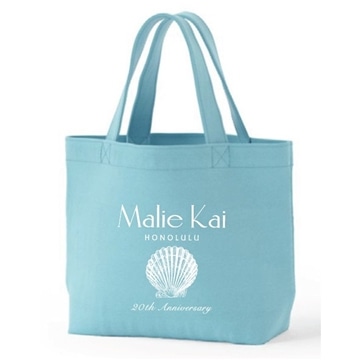 Malie Kai トートバック（Sサイズ）　スカイブルー Nao(ナオ) さざ波　20th anniversary model