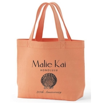 Malie Kai トートバック（Sサイズ）　パステルオレンジ Lanai(ラナイ)　20th anniversary model