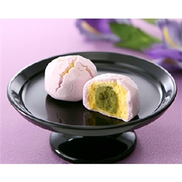 菖蒲しぐれ・蝶々舞う詰合せ　6個入