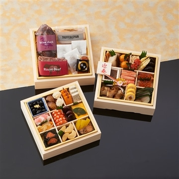 味百華プレミアムおせち三段重