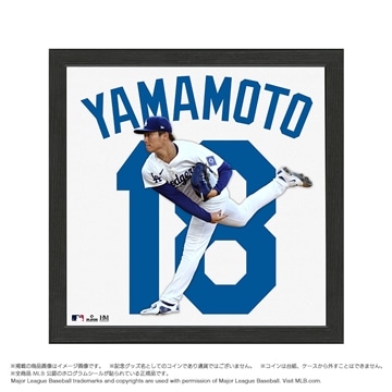 ドジャース 山本由伸 インパクトジャージフォトフレーム