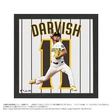 MLB公式】ダルビッシュ有 インパクトジャージフォトフレーム｜パドレス
