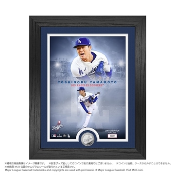 MLB公式】山本由伸 コインフォトミント｜ドジャース｜世界限定5000