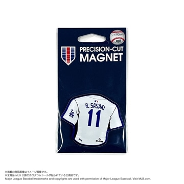 MLB公式】25 ドジャース 佐々木朗希 マグネット（ユニフォーム