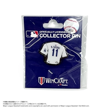 25 ドジャース 佐々木朗希 ピンバッジ（ユニフォーム）