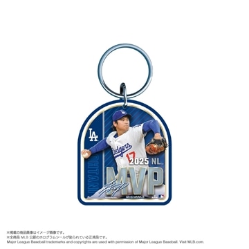MLB公式】25 ドジャーズ 大谷翔平 MVP キーリング｜ドジャース｜羽田