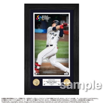 【先行予約商品】2026 World Baseball Classic 岡本和真 ダブルコインフォトミント