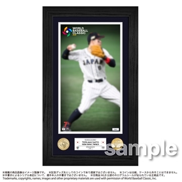 【先行予約商品】2026 World Baseball Classic 佐藤輝明 ダブルコインフォトミント
