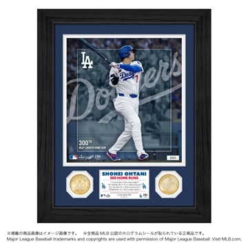 【予約販売商品】ドジャース 大谷翔平 MLB 通算300本塁打達成記念 ダブルコインフォトミント