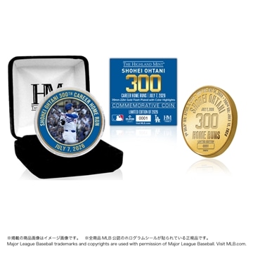 【予約販売商品】ドジャース 大谷翔平 MLB 通算300本塁打達成記念 ゴールドコイン