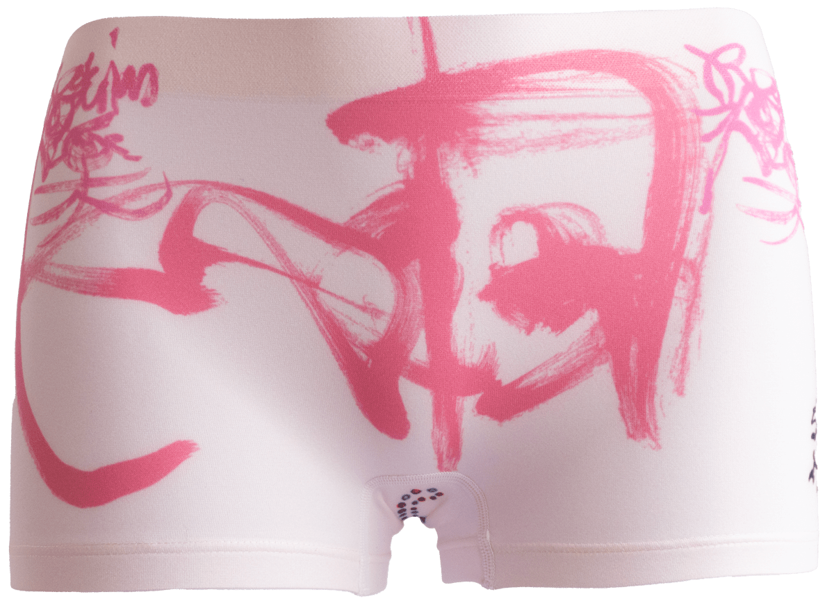 #860 Requiem誉れ巫女ピッチパンツ タナトスピンクホワイト