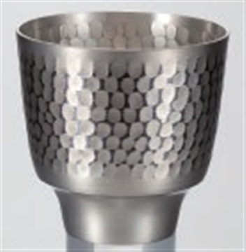 新光金属　純銅錫被仕上げ 鎚目ぐい呑み100ml