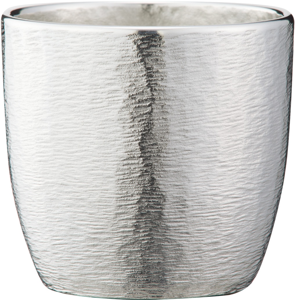 大阪錫器 　ぐい呑　如月