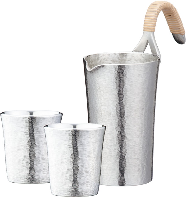 大阪錫器 　酒器セット  風花