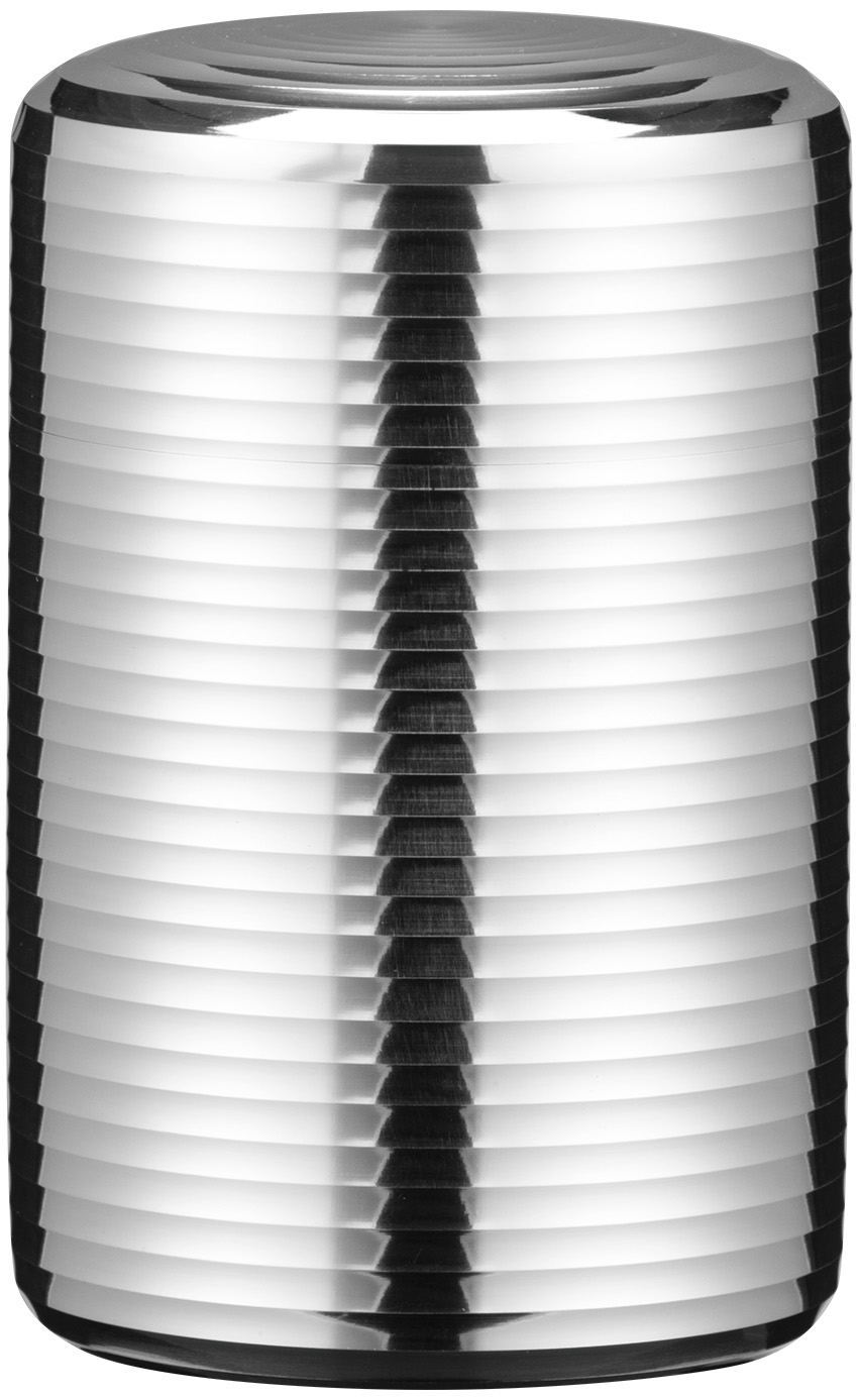 大阪錫器 　茶壷　千寿（磨）