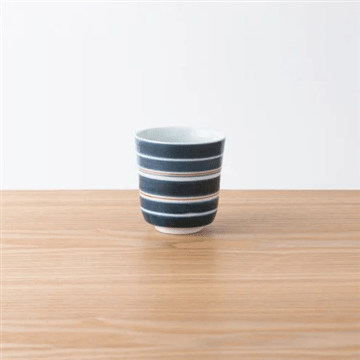 湯呑 古染縞