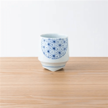 香酒盃L 青い麻の葉