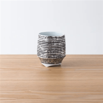 香酒盃L いぶし銀(黒)